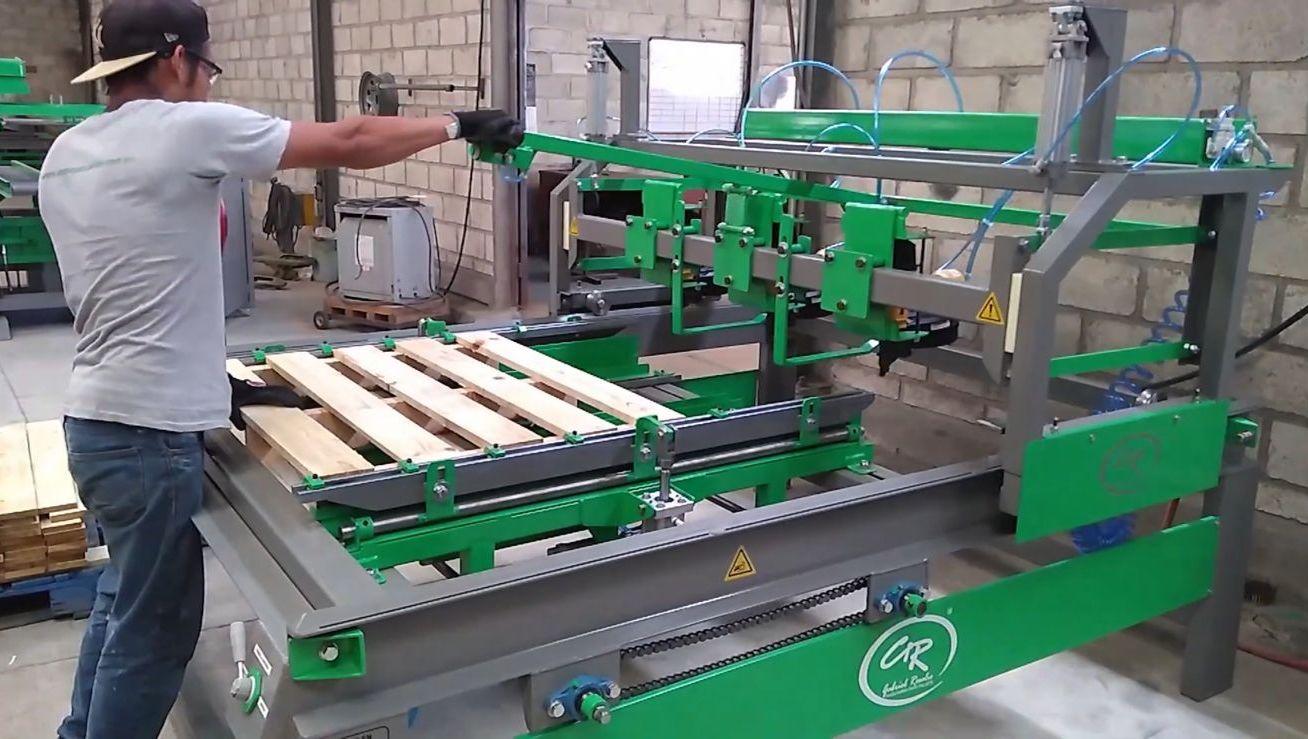 Capacidad de producción de hasta 10,000 pallets mensuales